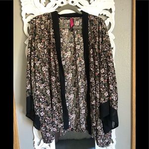 Floral kimono